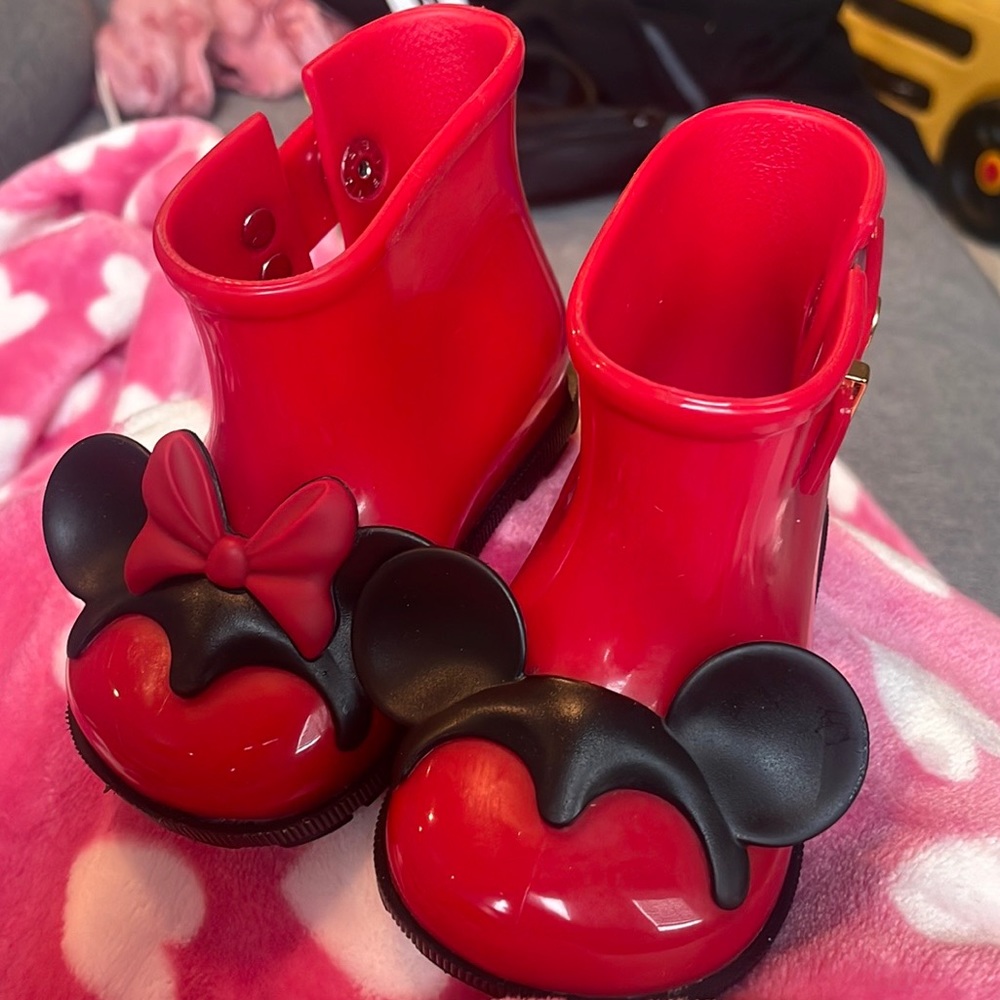 Mini Melissa Mickey & Minnie Boots
